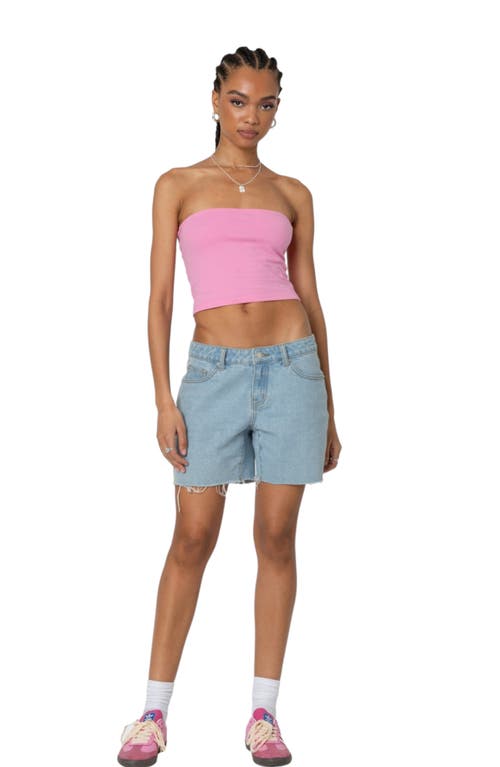 EDIKTED EDIKTED STRETCH COTTON TUBE TOP 