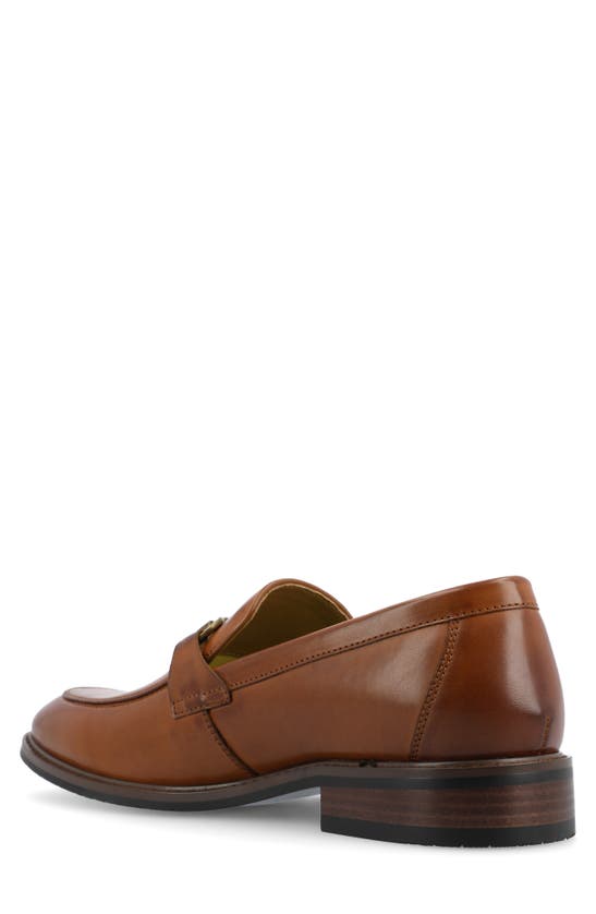 Vance Co. Rupert Tru Comfort Bit Loafer In Cognac
