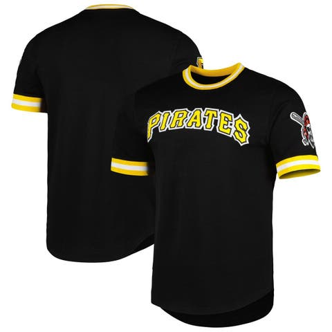 Men's Pittsburgh Pirates Stitches Yellow Cooperstown Collection Team Jersey