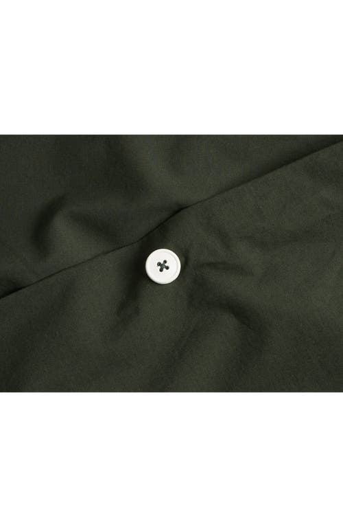 Parachute Brushed Cotton Duvet Cover In Evergreen