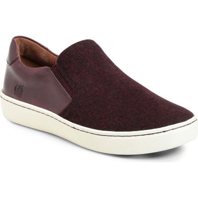 B?rn Skit Slip-On Sneaker- Burgundy