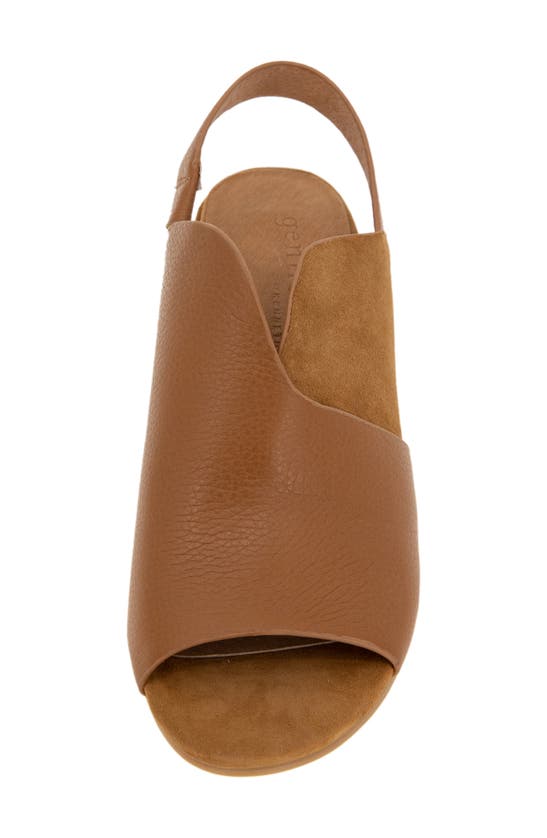 Shop Gentle Souls By Kenneth Cole Charlisa Slingback Sandal In Cognac