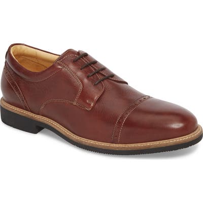 Johnston & Murphy Barlow Cap Toe Derby, Brown