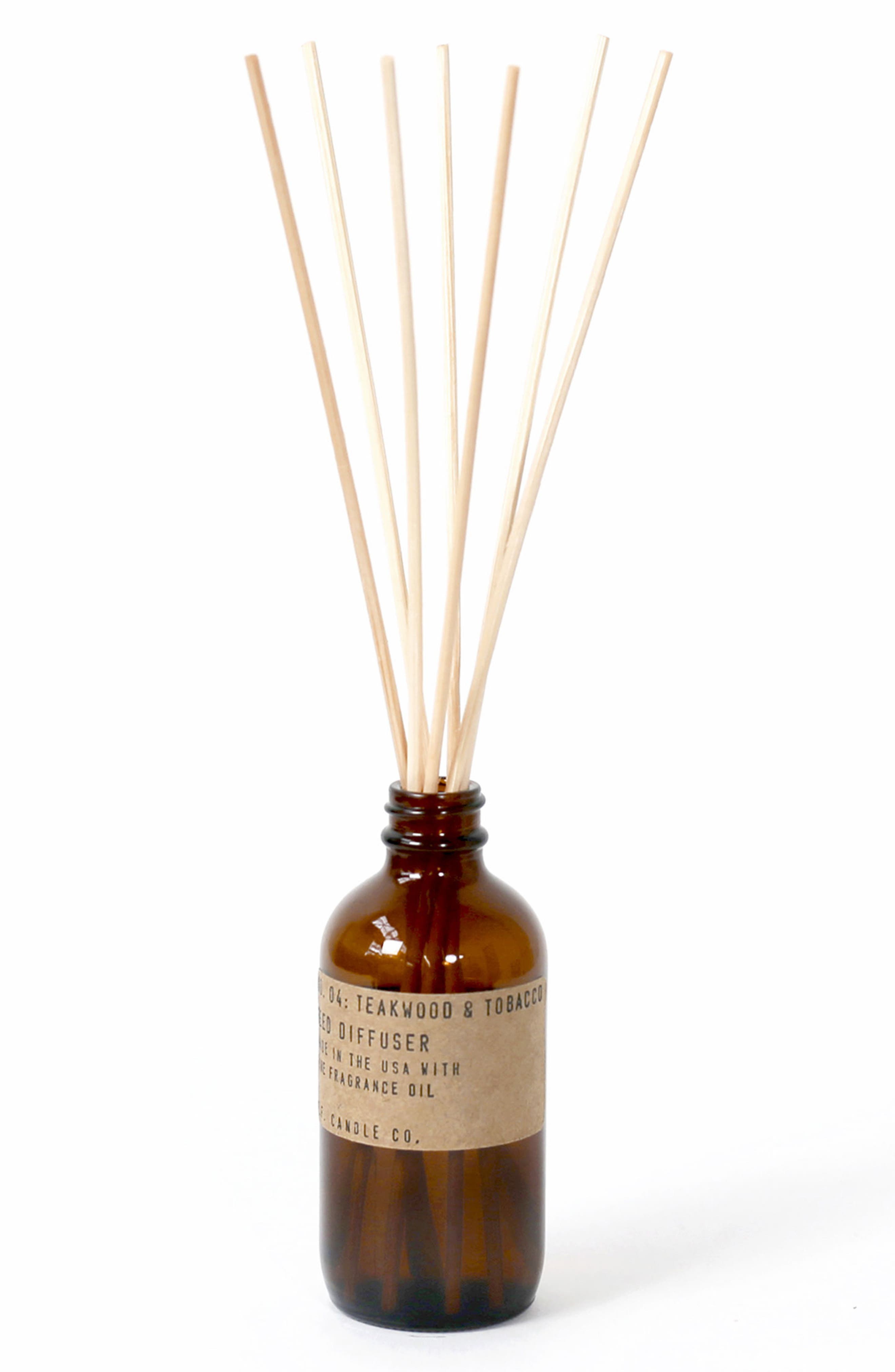 P.F. Candle Co. No. 04 Teakwood & Tobacco Reed Diffuser Nordstrom