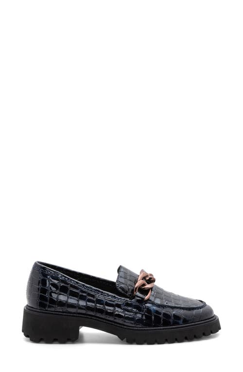 Ara Kiana Bit Loafer In Midnight Blue