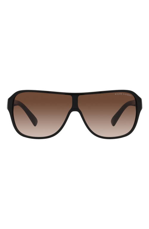 Ralph Lauren Shield Sunglasses in Black at Nordstrom
