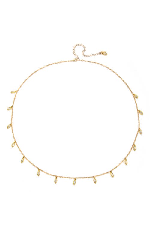 Ettika Crystal Charm Belly Chain in Gold at Nordstrom
