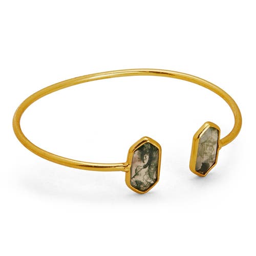 Dhwani Bhansal Zelena Bracelet In Gold Plated