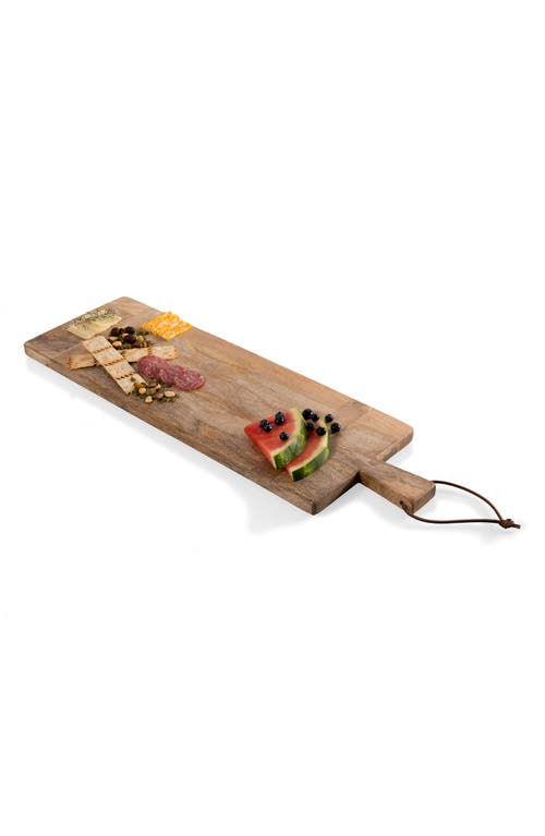 Picnic Time Ravi Long Charcuterie Serving Board In Brown