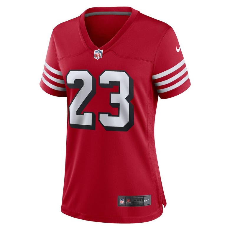 Christian McCaffrey San Francisco 49ers Nike Player Name & Number T-Shirt -  Scarlet