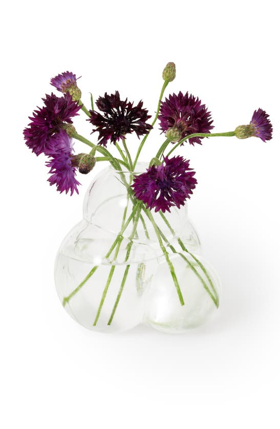 Shop Areaware Bubble Bud Vase In Clear