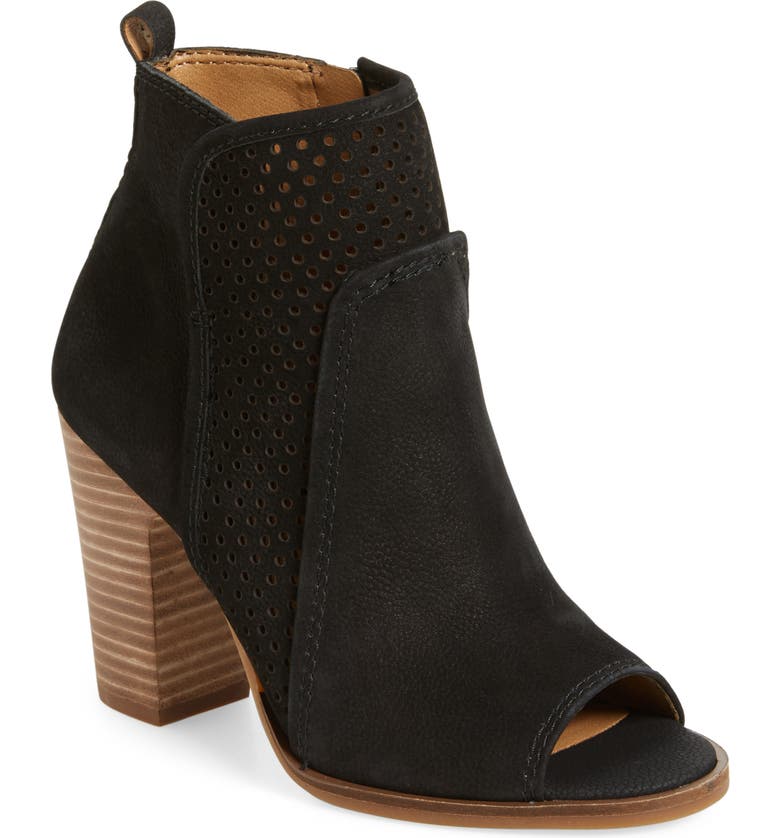 Lucky Brand Lakmeh Peep Toe Bootie (Women) | Nordstrom