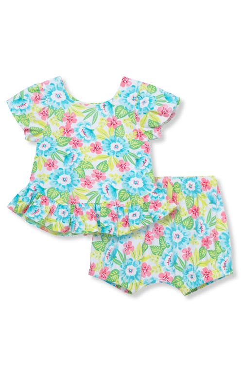 Shop Peek Essentials Floral Print Ruffle Top & Shorts Set