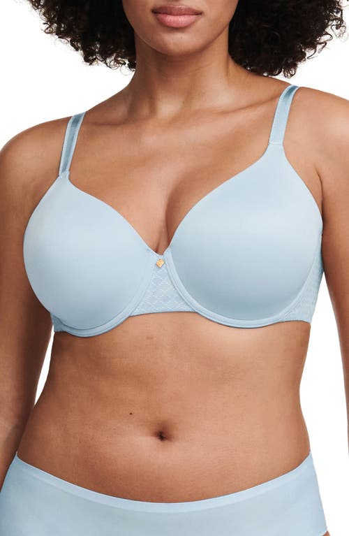 Shop Chantelle Lingerie Norah Chic Underwire T-shirt Bra In Slate Blue