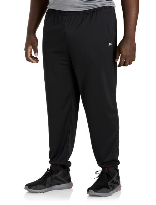 Reebok Performance Jersey Tech Joggers in Black 