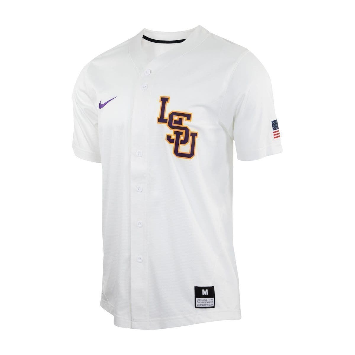 lsu tigers baseball jersey