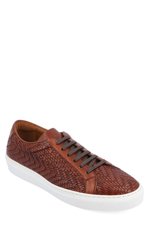 Dress Sneakers in Brown with White Outsole 7 / D