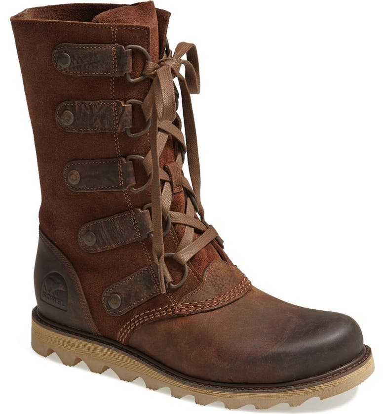 SOREL 'Scotia' Lace-Up Waterproof Leather Boot (Women) | Nordstrom