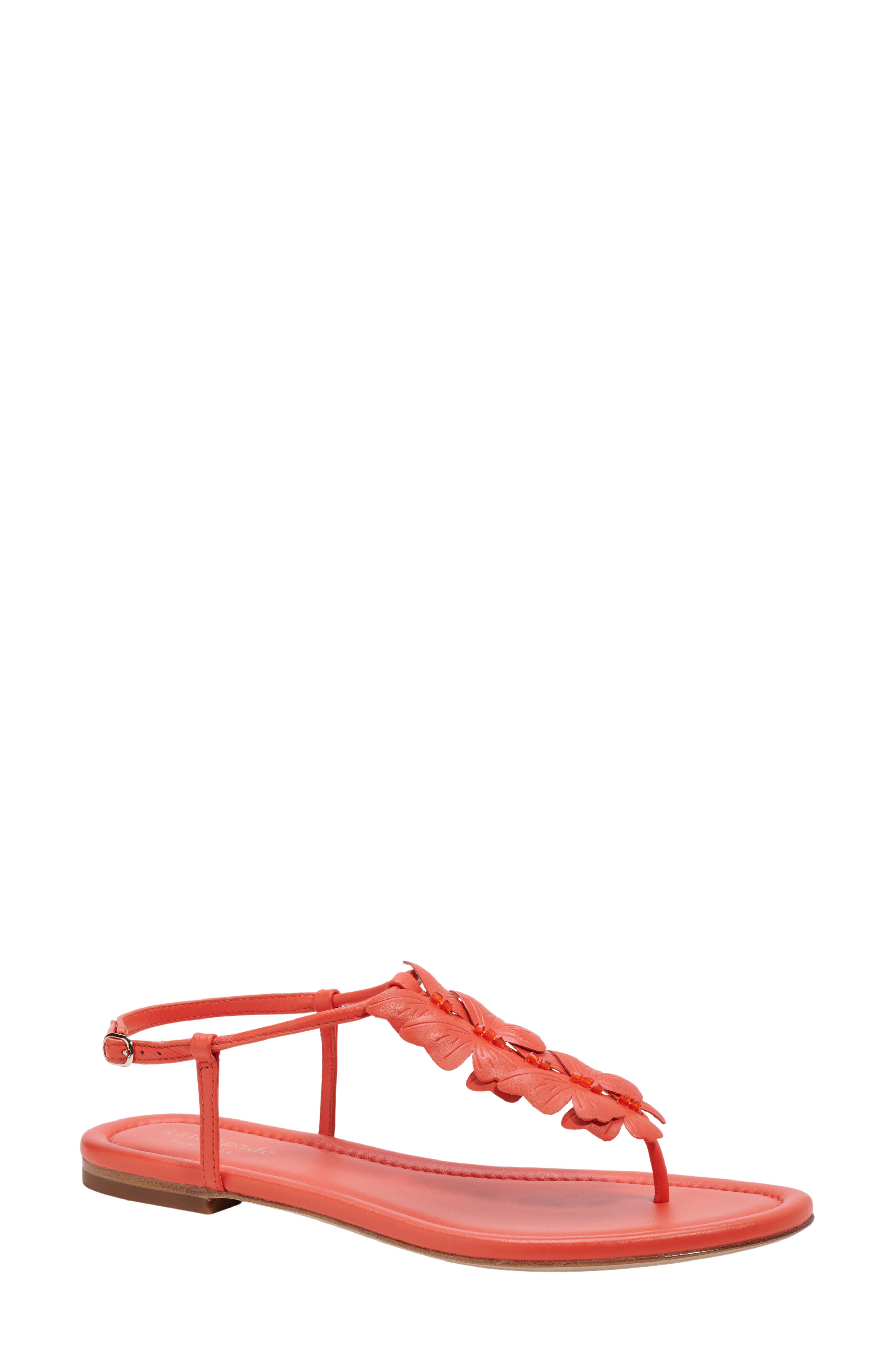 nordstrom womens red sandals