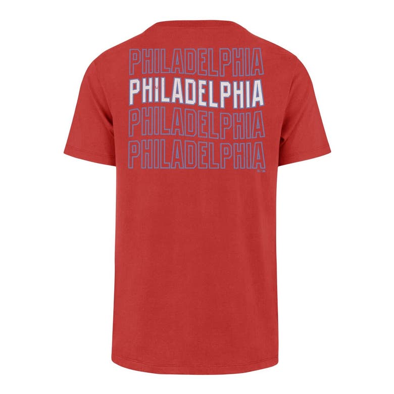 Shop 47 ' Red Philadelphia Phillies Hang Back Franklin T-shirt