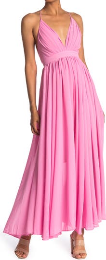 Meghan la halter sales maxi dress