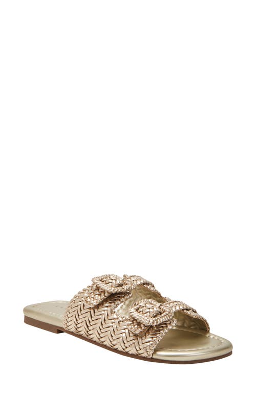 Katy Perry The Salvo Slide Sandal Gold at Nordstrom,