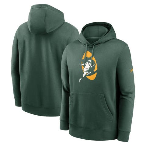 Men's Nike Heathered Gray Jacksonville Jaguars Rewind Club Fleece Pullover Hoodie Size: Small