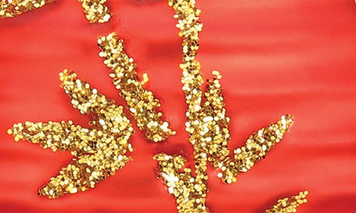 Old World Christmas Chinese Lantern Glass Ornament In Red/gold