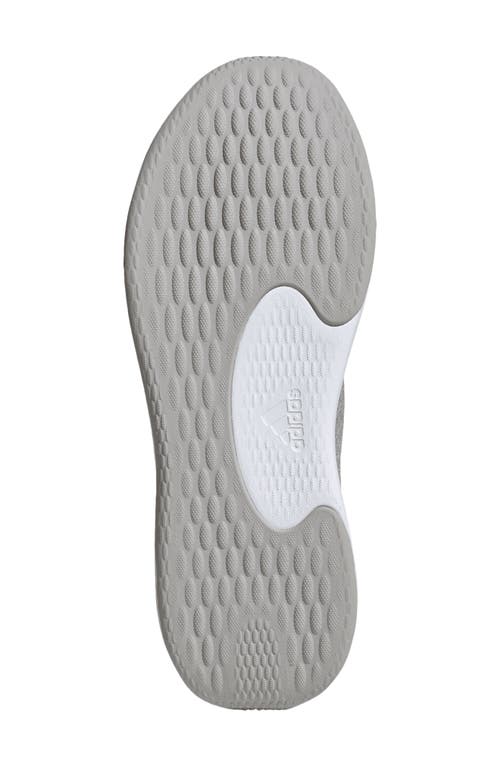 Adidas Originals Adidas Cloadfoam Pure Running Shoe In Grey/silver Met./lilac