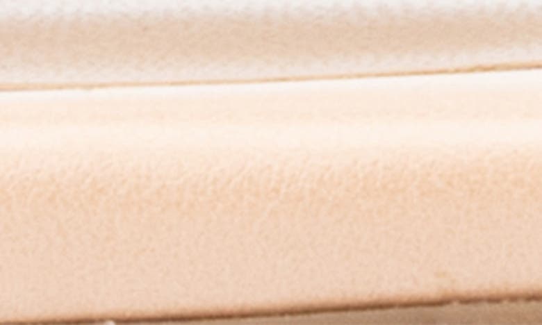 Fashion To Figure Sage Faux Pearl Studded Slide Sandal In Nude