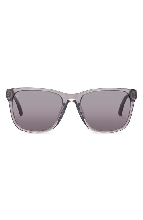 Toms Austin 56mm Polarized Square Sunglasses In Gray