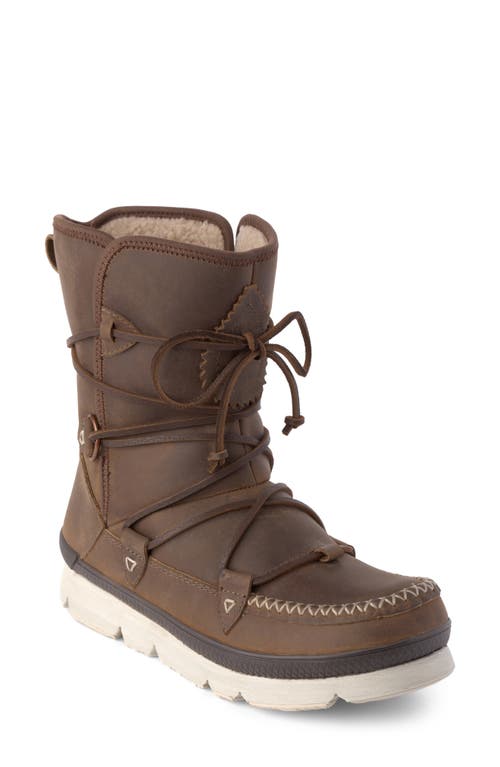 Manitobah Pacific Half Waterproof Winter Boot Charcoal at Nordstrom,