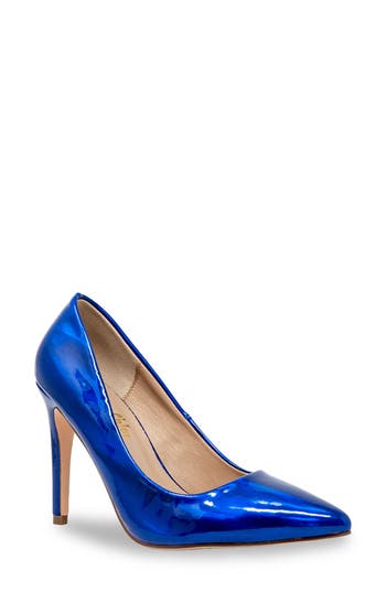 CHASE & CHLOE CHASE AND CHLOE POINTED TOE PUMP