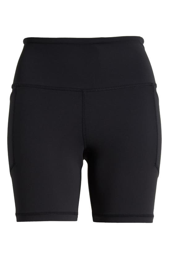 Free Fly All Day Pocket Bike Shorts In Black