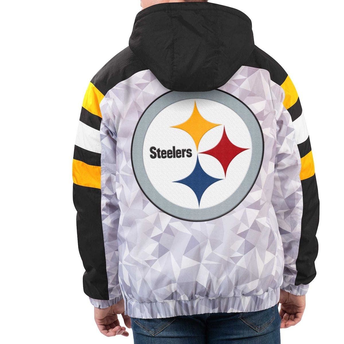 Men's Pittsburgh Steelers Starter White/Black Thursday Night