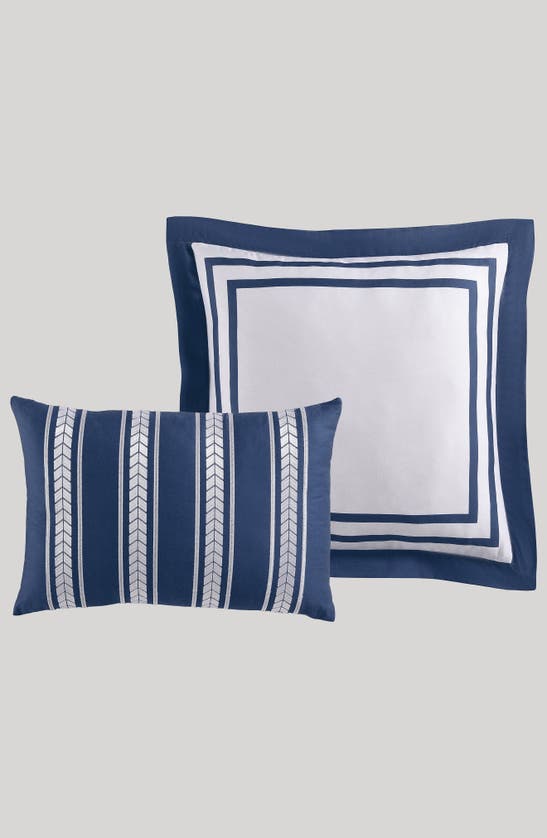 Shop Bebejan Blue Art 5-piece Reversible Comforter Set