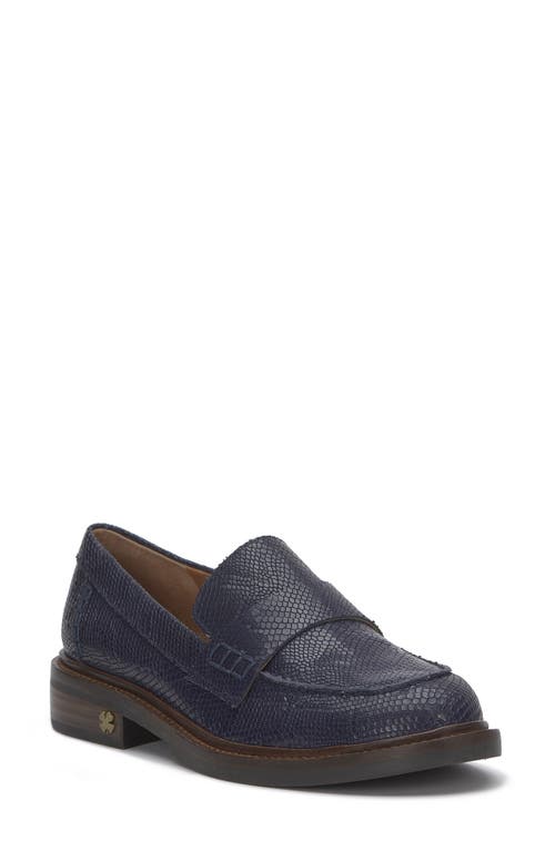 Lucky Brand Salima Snakeskin Embossed Loafer at Nordstrom,