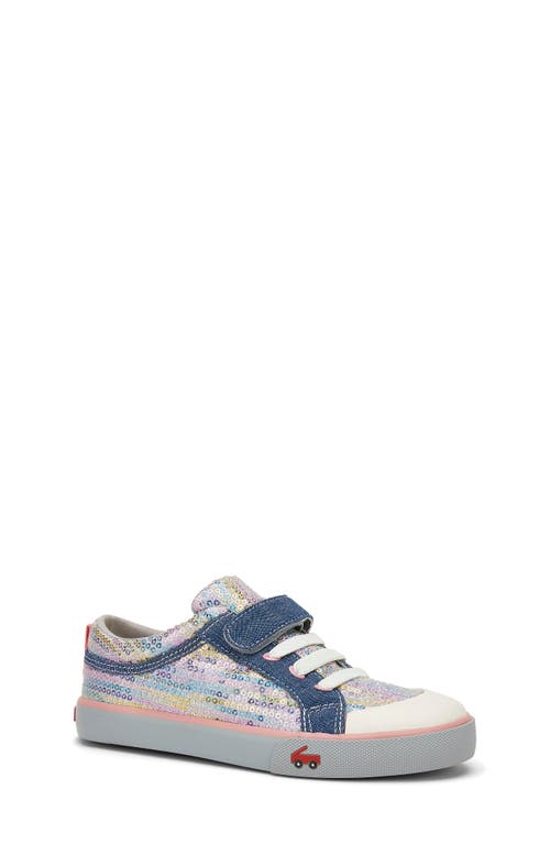 See Kai Run Kristin Sneaker in Chambray/Sequins at Nordstrom, Size 3 M