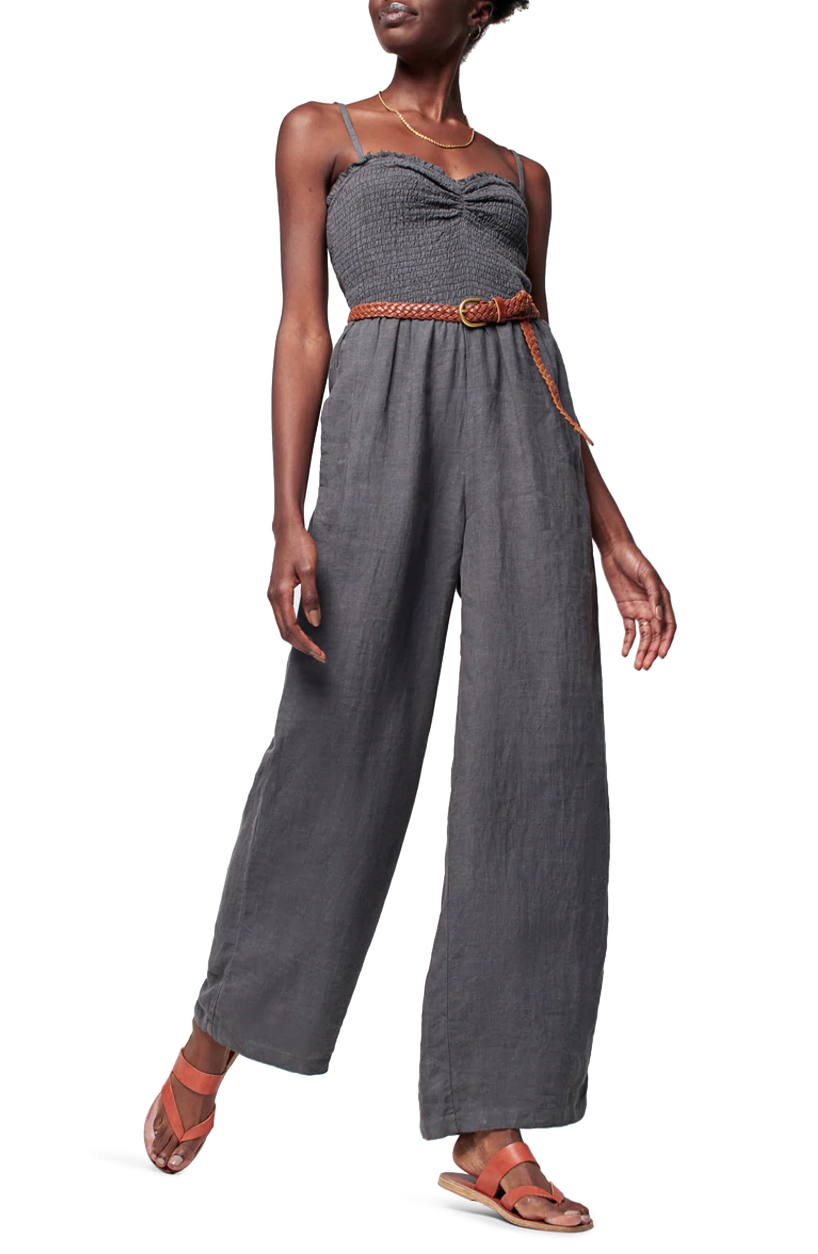 linen jumpsuit nordstrom