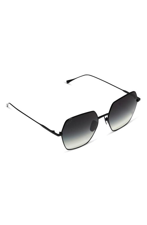 DIFF DIFF HARLOWE 55MM SQUARE SUNGLASSES 