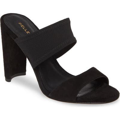 Pelle Moda Honey Slide Sandal- Black