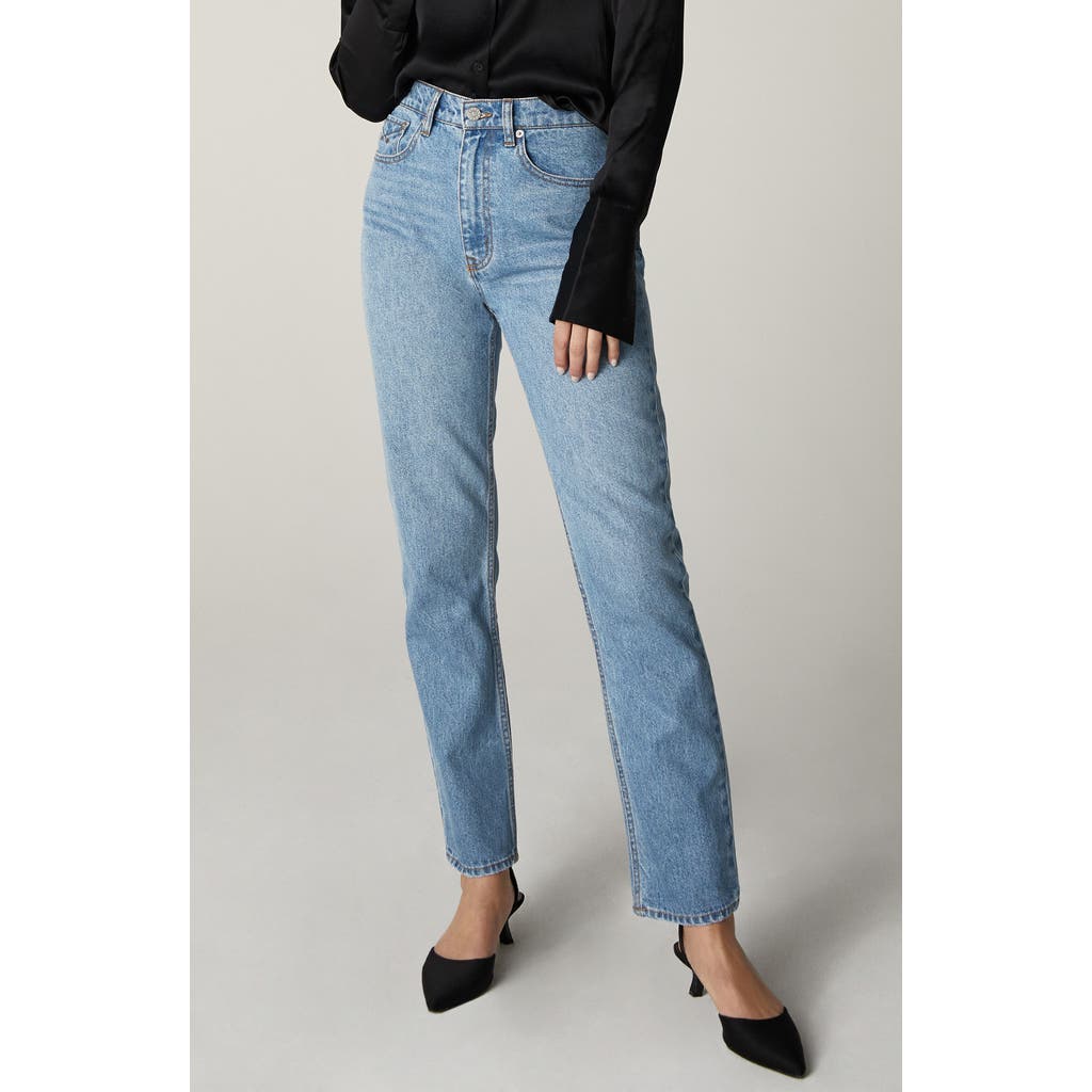 Unpublished Sloane High Rise Cigarette In Miracle Mile In Medium Blue