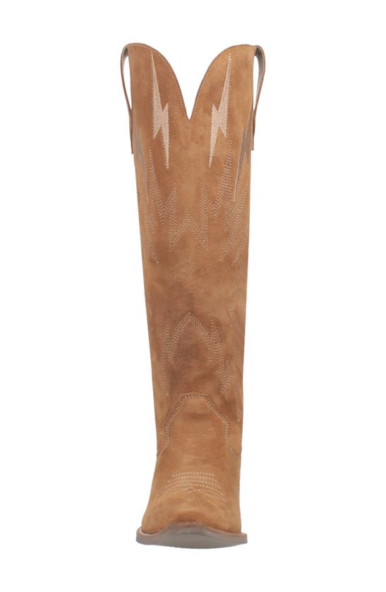 Shop Dingo Thunder Road Cowboy Boot In Camel