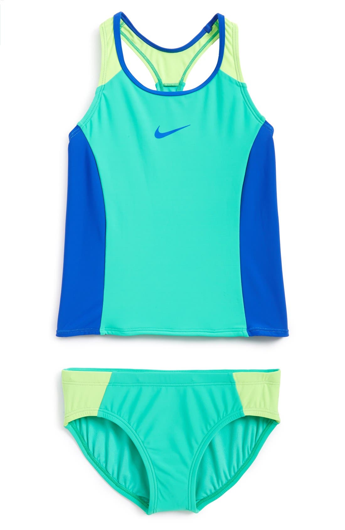 Nike 'Color Fuse' Tankini TwoPiece Swimsuit (Big Girls) Nordstrom