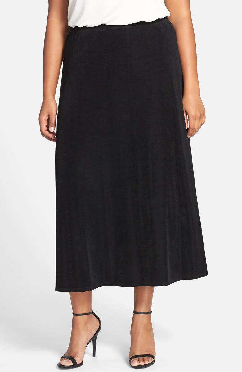 Vikki Vi Long A-Line Skirt (Plus Size) | Nordstrom