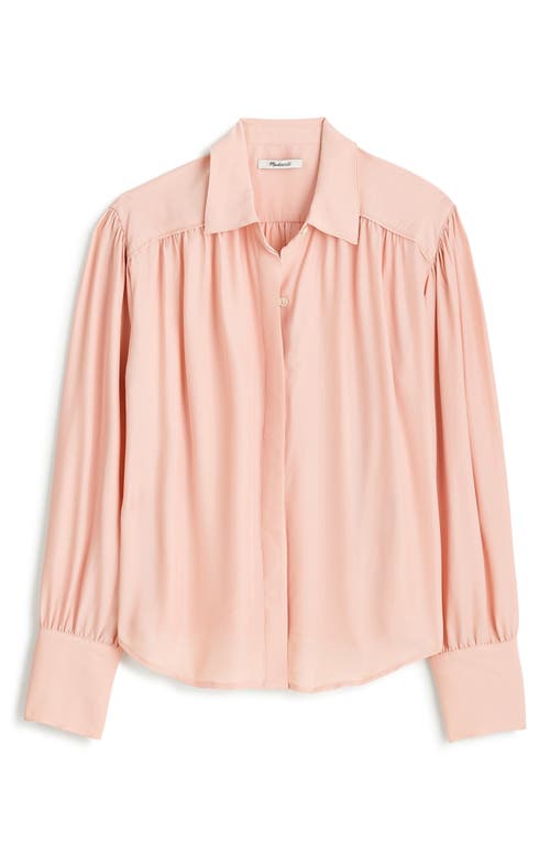 MADEWELL MADEWELL CRÊPE DE CHINE BUTTON-UP TOP 