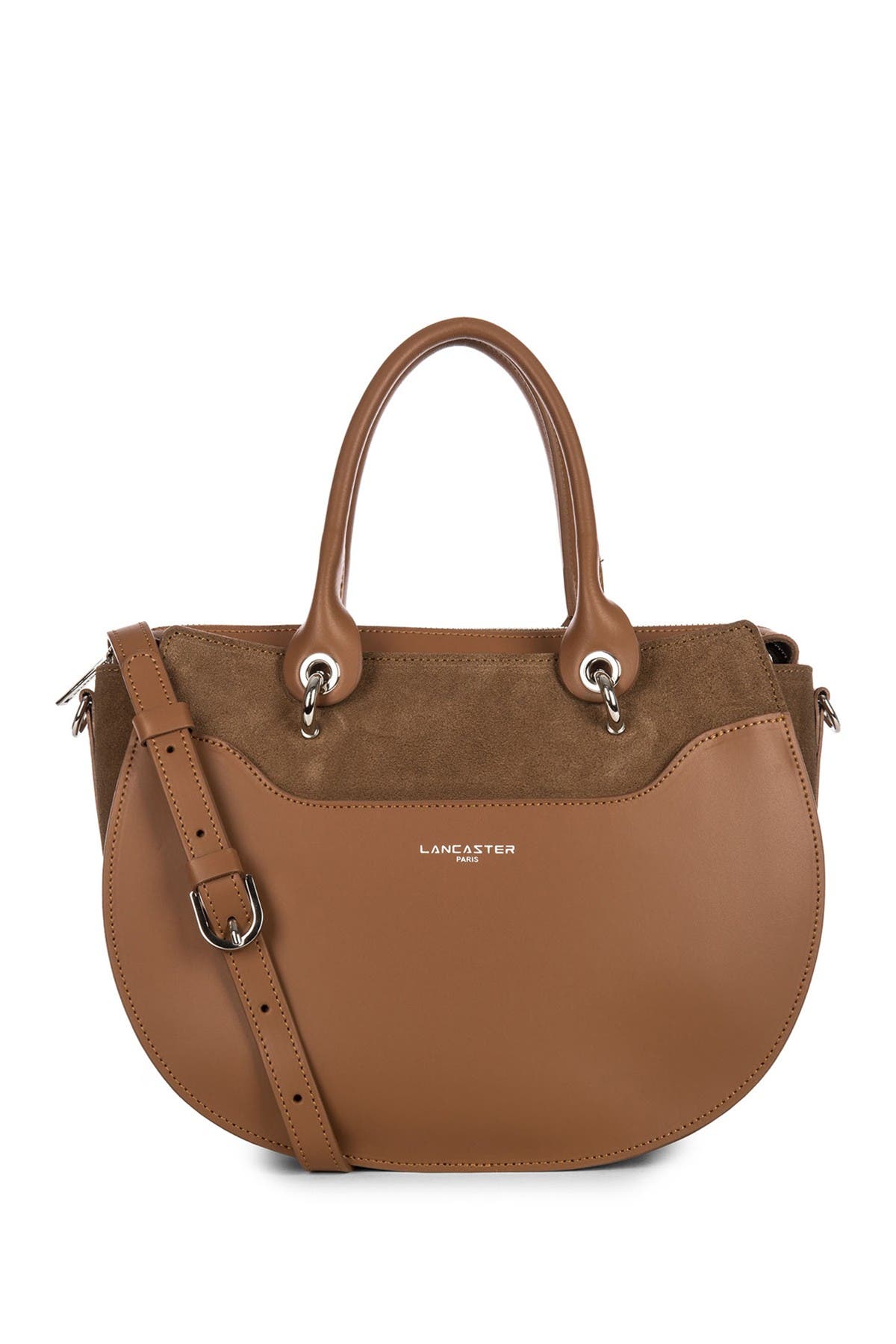 Lancaster Vendome Lune Dome Satchel In Camel ModeSens