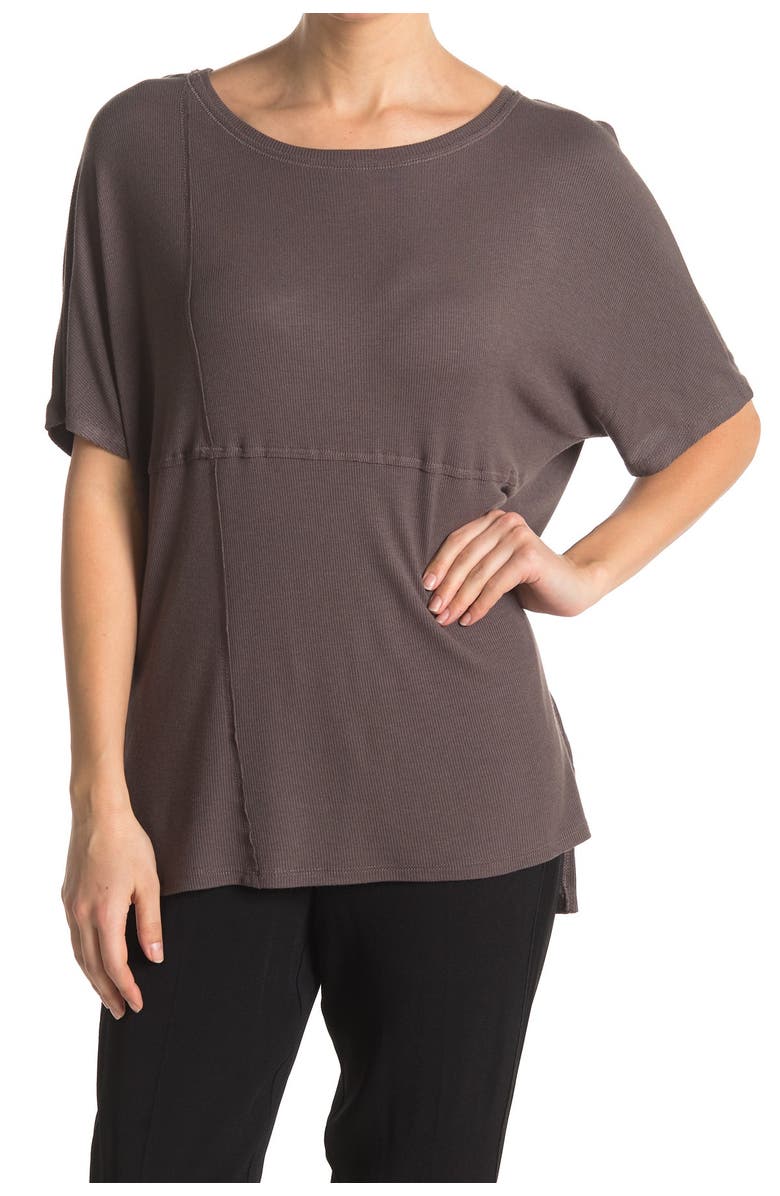 H By Bordeaux Mini Rib Boxy Short Sleeve T Shirt Nordstromrack H By Bordeaux Mini Rib Boxy Short Sleeve T Shirt Nordstromrack