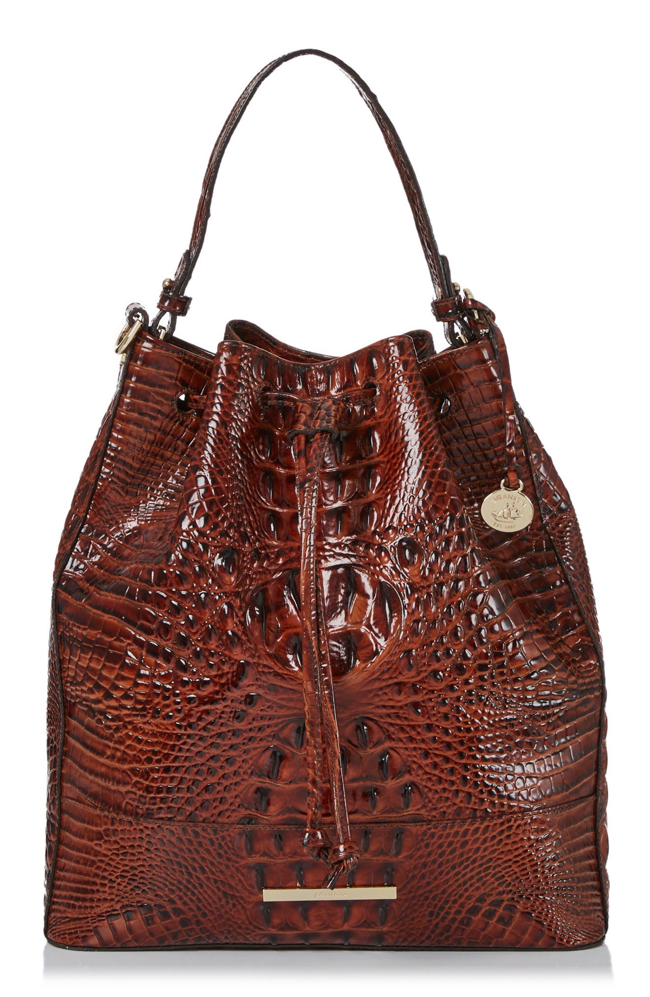 brahmin barrel bag