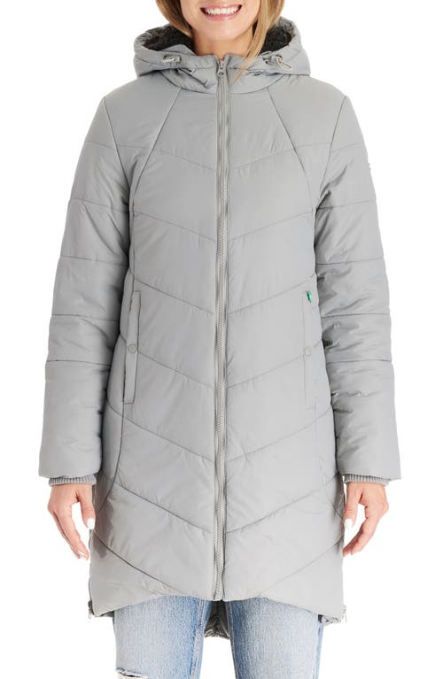 Modern Eternity 3-in-1 Maternity Puffer Jacket in Graphite 